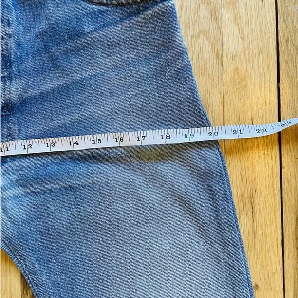 Re/Done Levi The Elsa Dark Wash Sz 27 inseam 37"